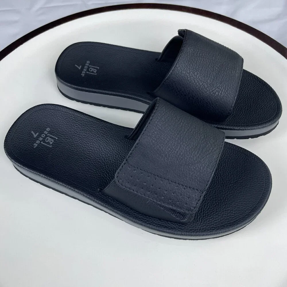 George Black Big Kids Flip-Flop Size 7